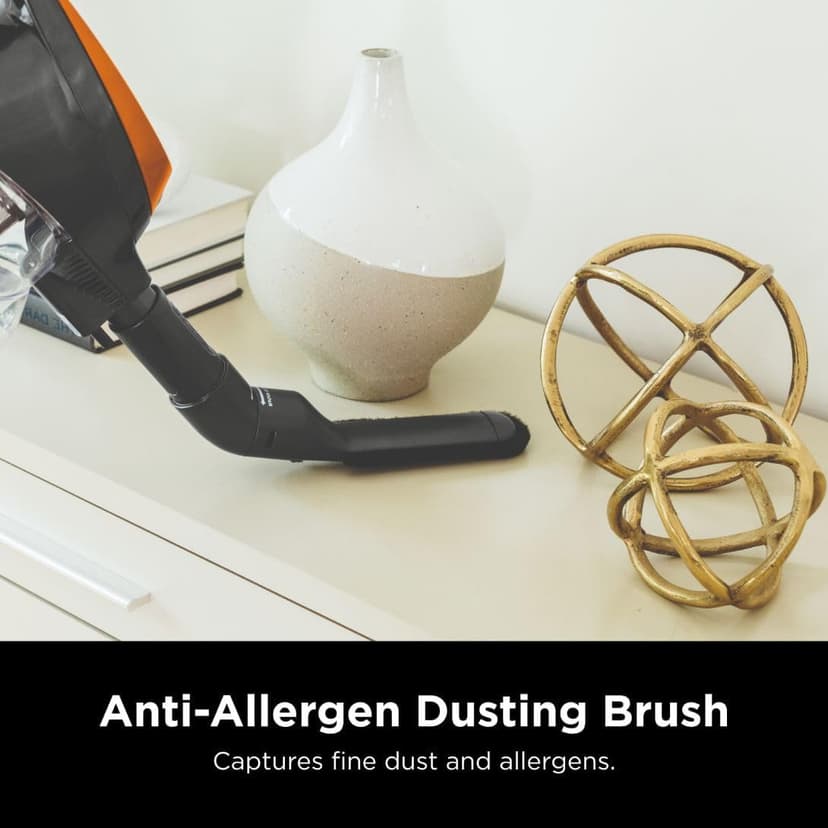 Shark Rocket Ultra-Light Corded Bagless Vacuum for Carpet and Hard Floor Cleaning with Swivel Steering (HV301), Gray/Orange