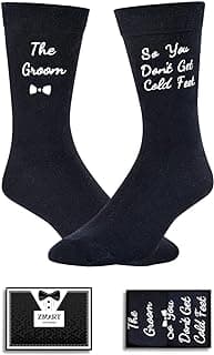 Zmart Wedding Gifts for Men - Father of the Bride Gifts from Bride, Groom Wedding Socks