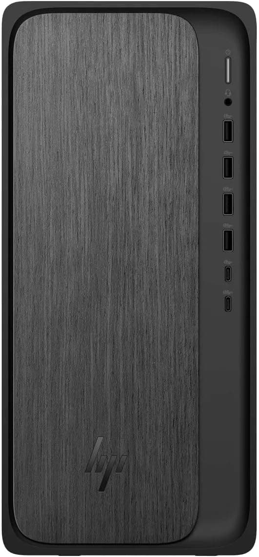 HP OmniDesk Desktop Computer PC, AMD Ryzen 7 8700G, 32GB DDR5 Memory, 1TB NVMe SSD, Radeon 780M Graphics, Wi-Fi 6 + Bluetooth 5.4 (Includes Keyboard + Mouse)