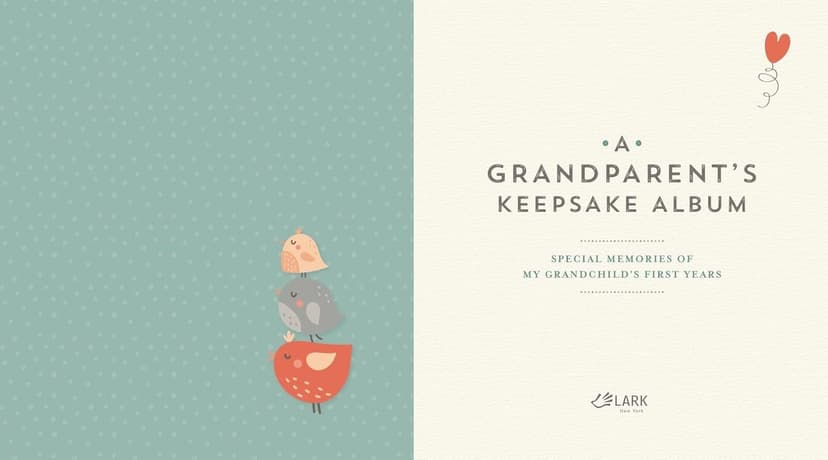 A Grandparent's Keepsake Album: Special Memories of My Grandchild’s First Years