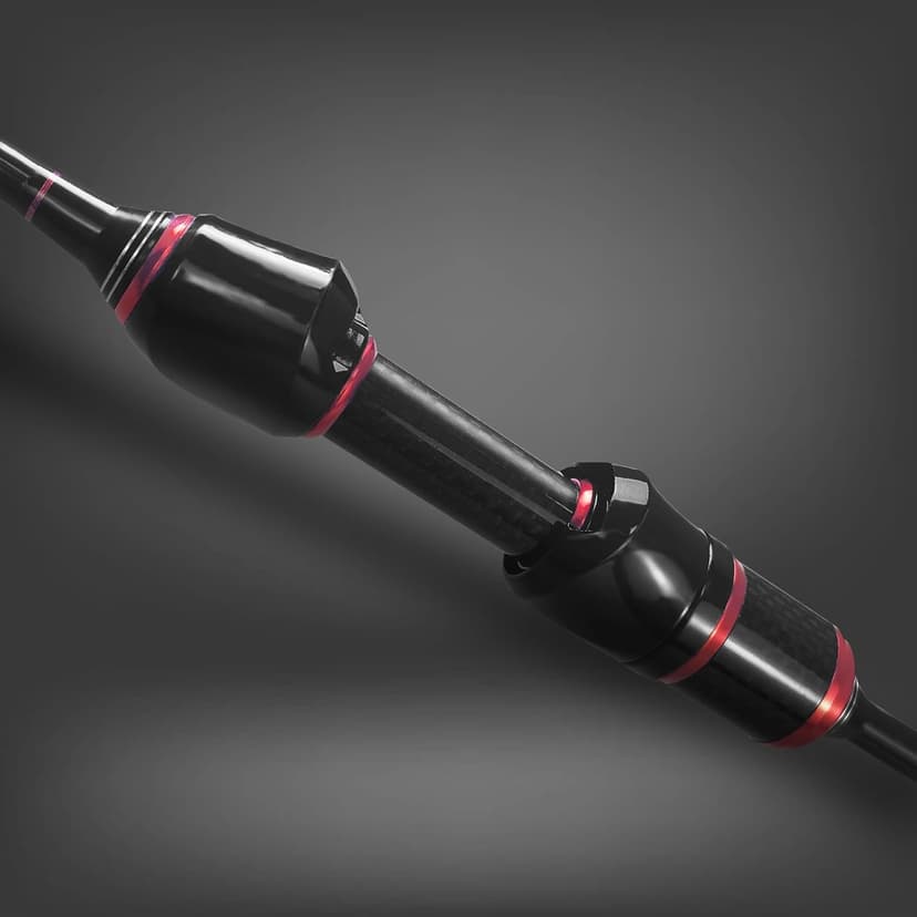 Aventik EchoLite Fishing Rod Ultralight Bass Fishing Pole with Lure 2-8g High Carbon UL Trout Spinning Casting Rod Line Weight 2-6LB