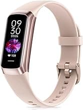 Fitness Tracker with Step Counter/Calories/Stopwatch, Activity Tracker, Health Tracker with Heart Rate Monitor, Sleep Tracker,1.10''AMOLED Touch Color Screen, Pedometer Watch for Women Men