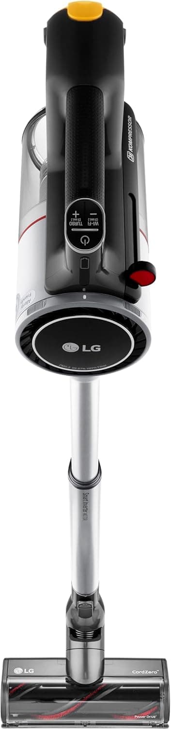 LG CordZero Cordless Stick Vacuum, 2 Batteries, 120 Min Run Time, Powerful Cleaning for Carpet, Hard Floors & Pet Hair, Lightweight, High-Capacity Dust Bin, 10-Year Motor Warranty, A926KSM (Renewed)