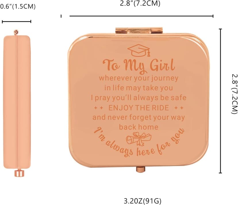 Graduation Gifts for Girls Her Women Sister Class of 2025 Seniors Inspirational Grad Gifts for Graduates Teens Female Friends Graduation Gifts for College High School Nurse Master School Daughter B0F9FDJKMR