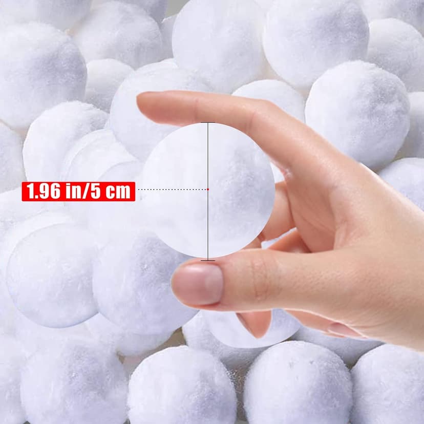 3.1 lbs Pool Filter Balls for Sand Filter, Eco-Friendly Reusable Pool Fiber Filter Balls Replace Pool Filter Sand, Pool Filter Media Balls for Swimming Pool (Equals 100 lbs Pool Filter Sand)