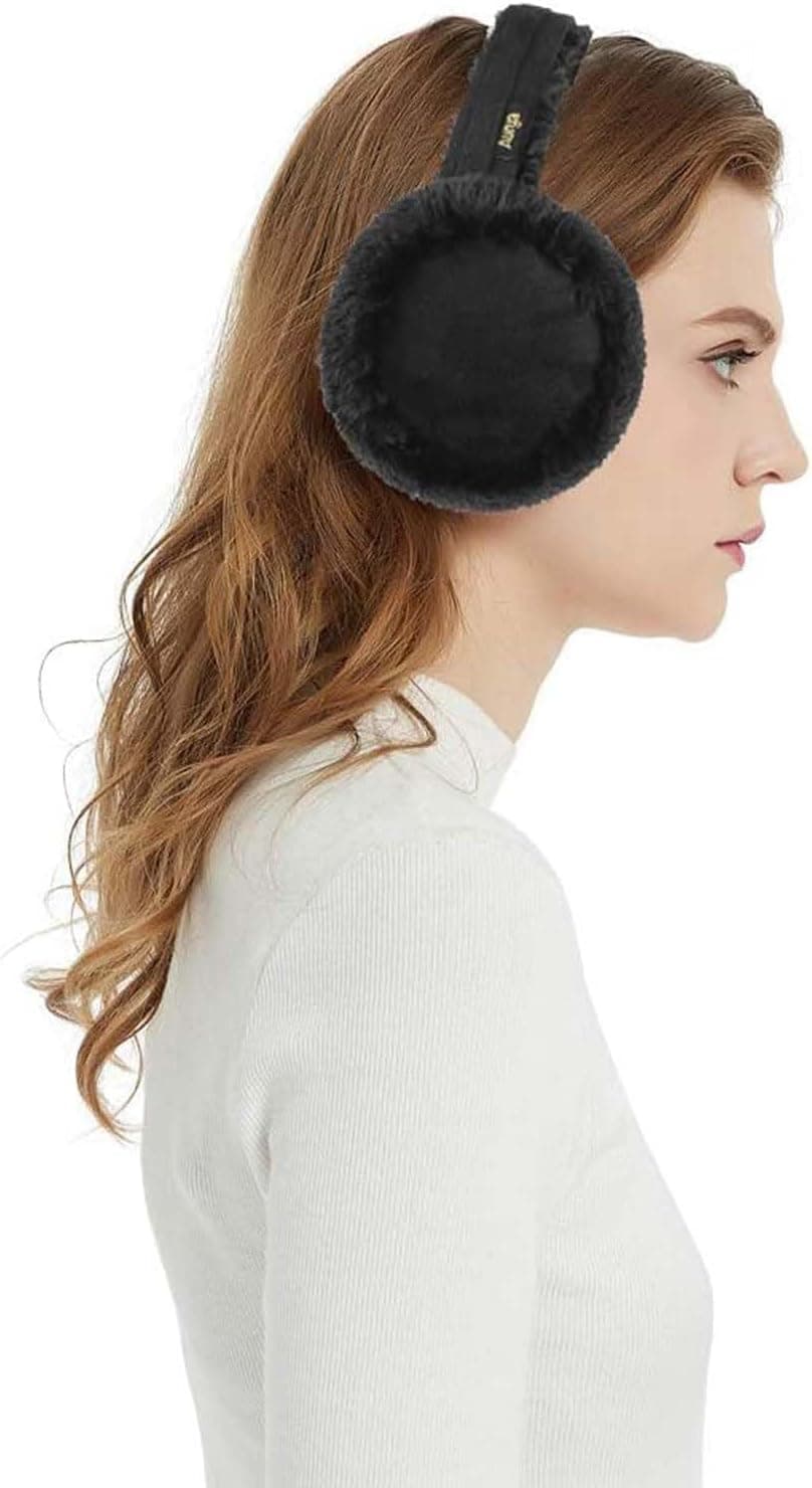Aurya Ear Muffs - Classic Unisex Ear Warmer Winter Outdoor Earmuffs for Women