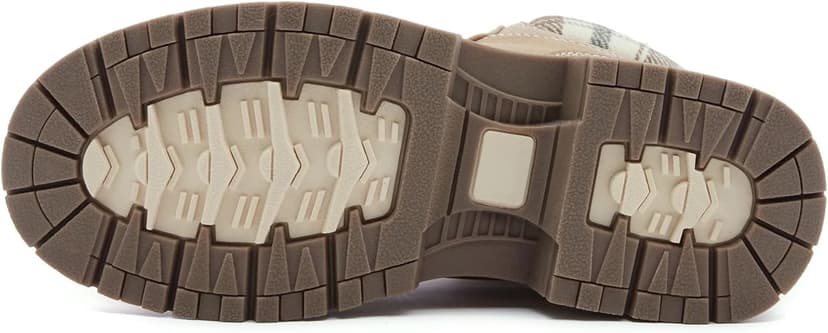 ANJOUFEMME Work Hiking Boots for Women Waterproof - Womens Outdoor Ankle Boots Lightweight Snow Winter Boots for Trekking Walking