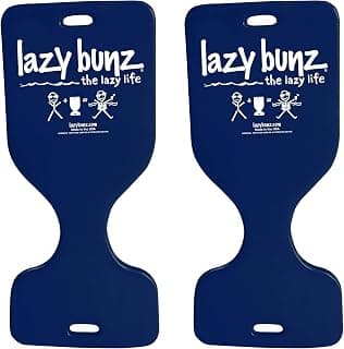 TRC Recreation Lazy Bunz Foam Water Saddle Pool Float, Lounger for Swimming Pool, Lake, River, and Beach Essentials, Navy Blue