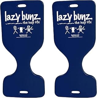 TRC Recreation Lazy Bunz Foam Water Saddle Pool Float, Lounger for Swimming Pool, Lake, River, and Beach Essentials, Navy Blue