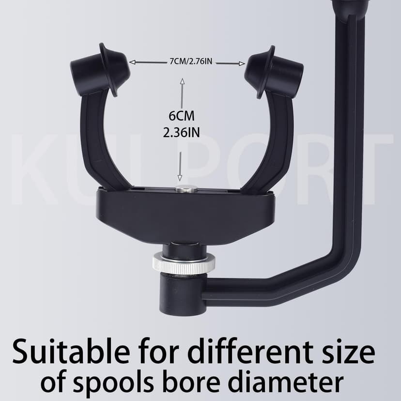 Kulport Fishing Line Spooler, Adjustable line Winder,No Line Twist, Portable for Casting & Spinning and Trolling Reel