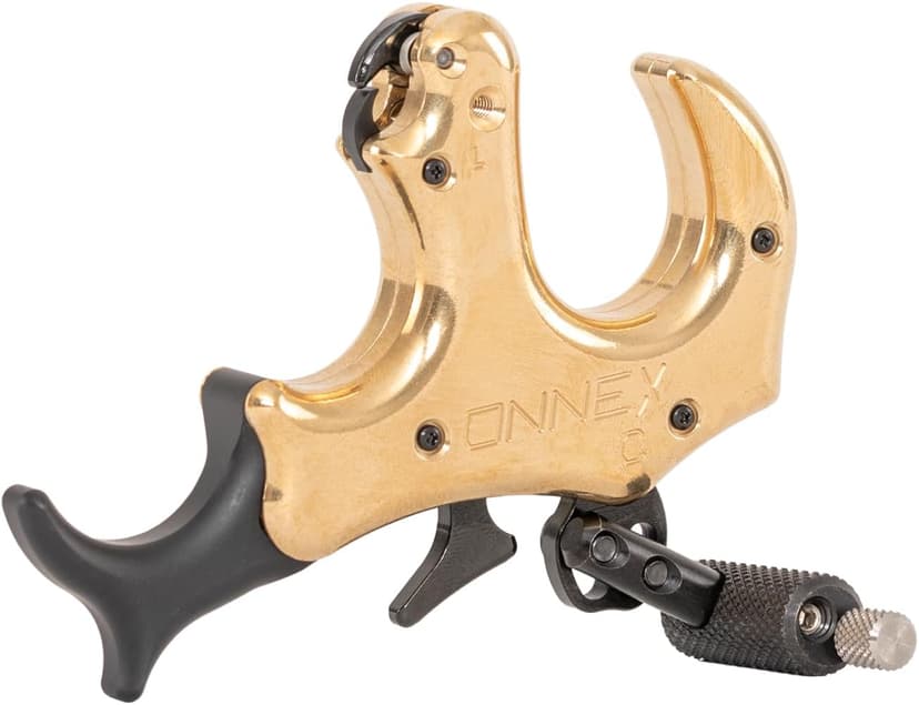 Stan OnneX Clicker Thumb Bow Release Aid for Archery & Hunting - Adjustable, DLC-Coated Resistant Internals, Smooth Action, Click-Feedback System, Modular 3 or 4 Finger Fit