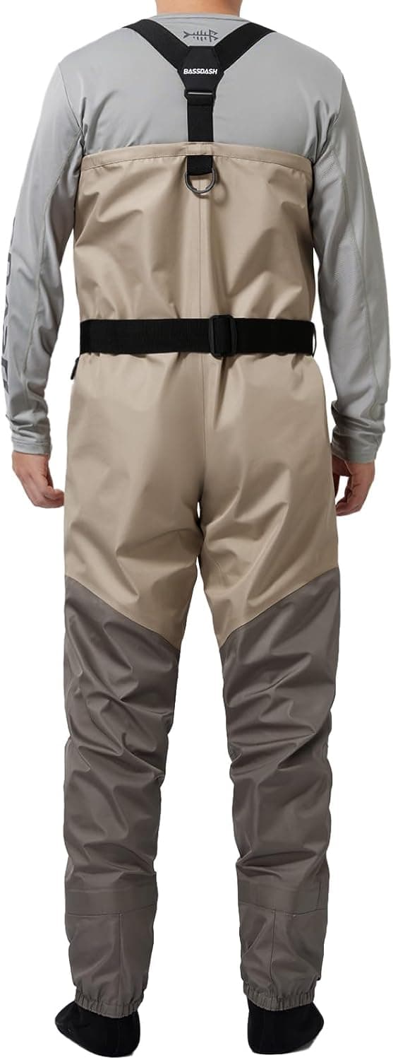 BASSDASH FW08 Men’s Breathable Waders Waterproof Fly Fishing Chest Fishing