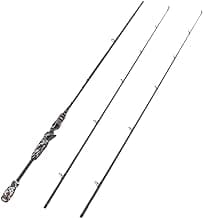E Series - Camo Legend 2-Piece 7-Feet Casting Rod 24 Ton Carbon Fiber Baitcasting with 2 Tips - Medium and Medium Heavy Portable Bass Fishing Rod Baitcaster