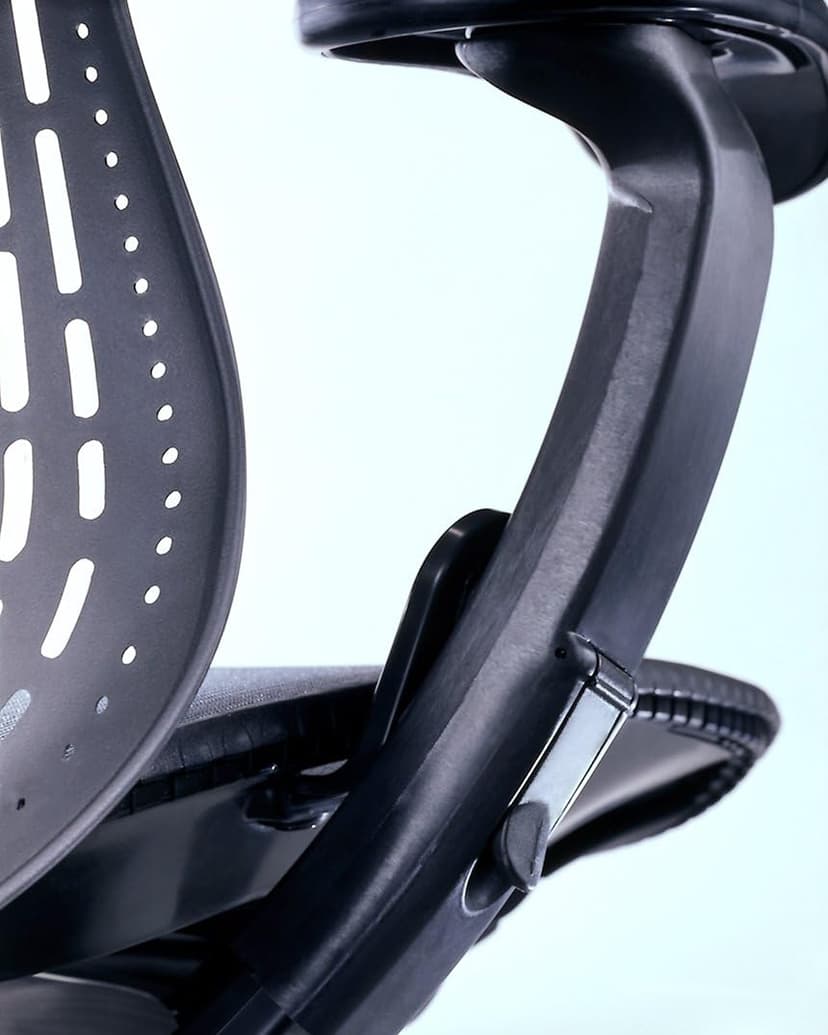 Mirra Chair by Herman Miller: Fully Featured w/Forward Tilt - Adjustable Arms - FlexFront Seat - Tilt Limiter - Lumbar Support - Hard Floor Casters - Graphite Frame/Graphite Seat