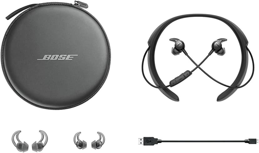 Bose Quiet-control 30 Wireless Headphones Noise Cancelling - Black (Renewed)