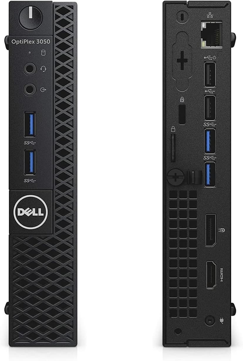 Dell Optiplex 3050 Mini Desktop Computer PC, Intel Core i5-6500, 8GB DDR4 RAM, 256GB SSD, Keyboard & Mouse, Windows 11 Pro (Renewed)
