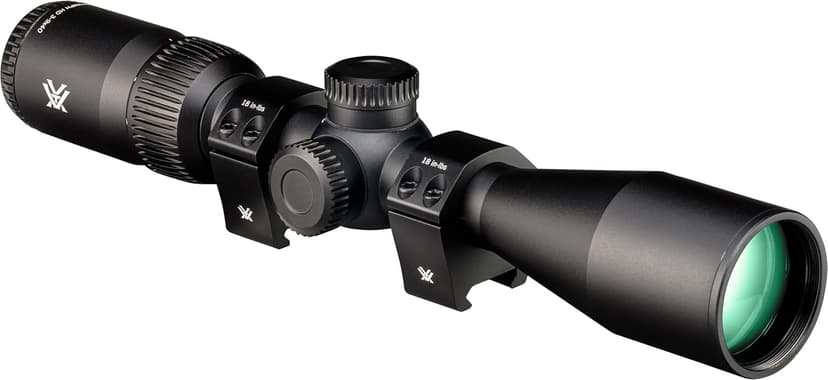 Vortex Triumph HD 3-9x40 Second Focal Plane, 1-inch Tube Riflescope Kit - Dead-Hold BDC (MOA) Reticle, 1" Hunter Rings - 0.90" Low Height, Neoprene Cover - Unlimited, Unconditional Warranty