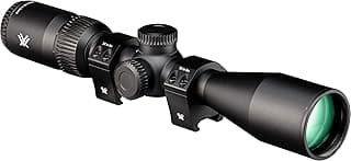 Vortex Triumph HD 3-9x40 Second Focal Plane, 1-inch Tube Riflescope Kit - Dead-Hold BDC (MOA) Reticle, 1" Hunter Rings - 0.90" Low Height, Neoprene Cover - Unlimited, Unconditional Warranty