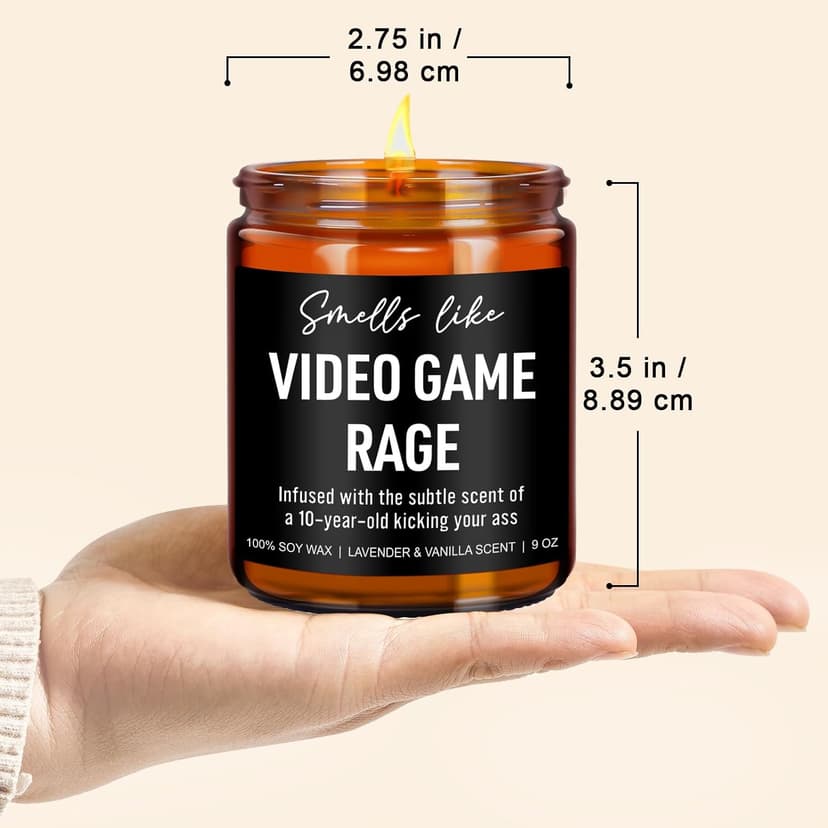 Younift Funny Video Game Candle, Gaming, Gamer Gifts for Men, Boys, Women, Video Game Lovers, Cool Christmas, Birthday Gifts for Gamers, Guys, PC Gamer, Girl, Teen Boy, Dad, Husband, Boyfriend B0CRKNT5GC