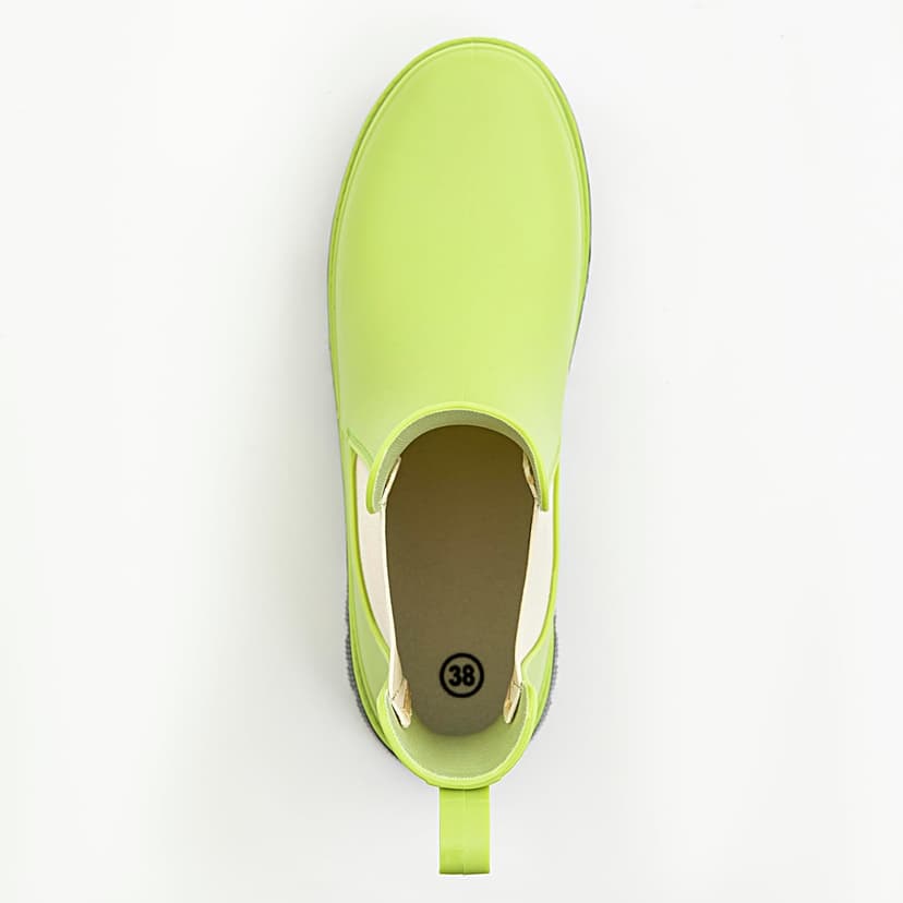 Fubotao Women's Short Rain Boots Waterproof Chelsea Rain Boots For Ladies