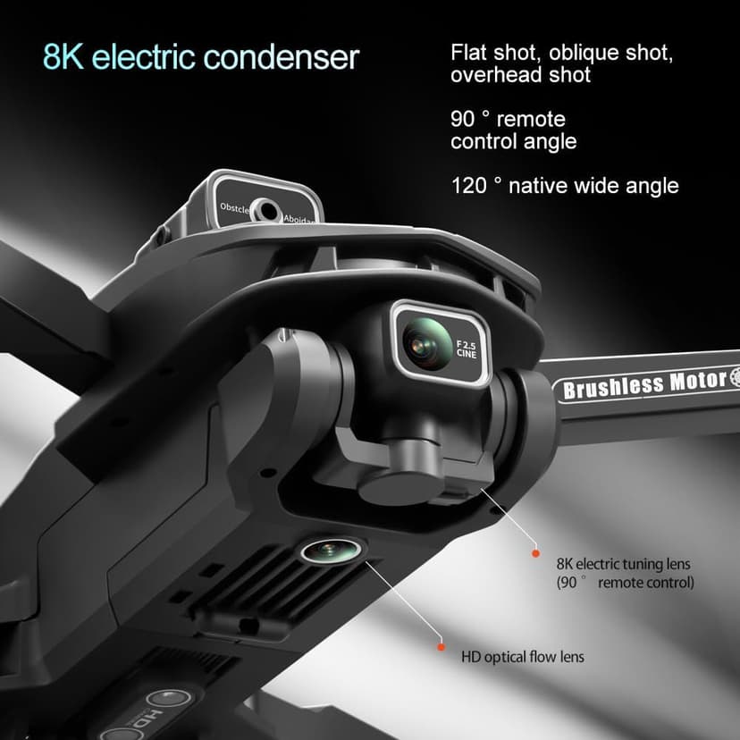 GPS Drone with 4K Camera, 4.5" LCD Display Screen Controller- 3,280ft RC Range, Auto return, Follow Me, Go Home, Gesture Control, One Key Takeoff/Landing, Altitude Hold,led Light ，Professional Quadcopter for Aerial Photography Control and Video Recording, Sports Racing Car Appearance, Adult Beginner-Friendly FPV RC Quadcopter For Kids 8-12