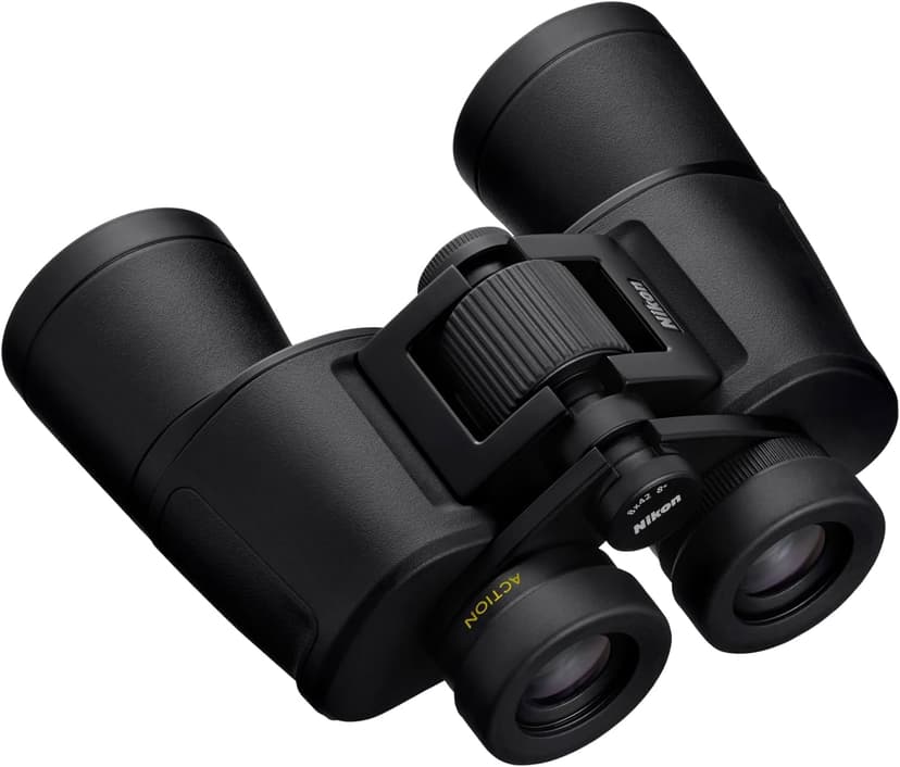 Nikon Action 8x42 Binocular | Multilayer-Coated Nikon Optics, Bright, Wide View, 8X Power, Turn-and-Slide Adjustable eyecups and Tripod-Ready Porro-Prism Design