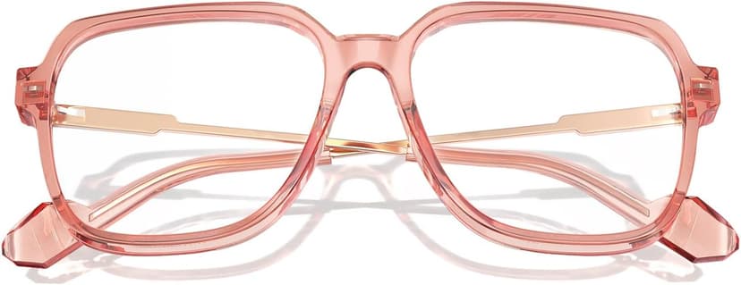 VISOONE Oversized Blue Light Blocking Glasses with Chic Square TR90 Frame and Metal Temple for Women Men REMY