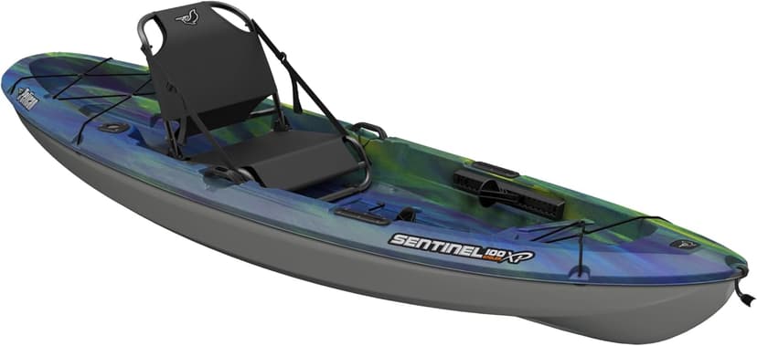 Pelican Sentinel 100XP - Angler Sit on top Fishing Kayak - Lightweight - Ergocast XP™ Seating System - 10 ft
