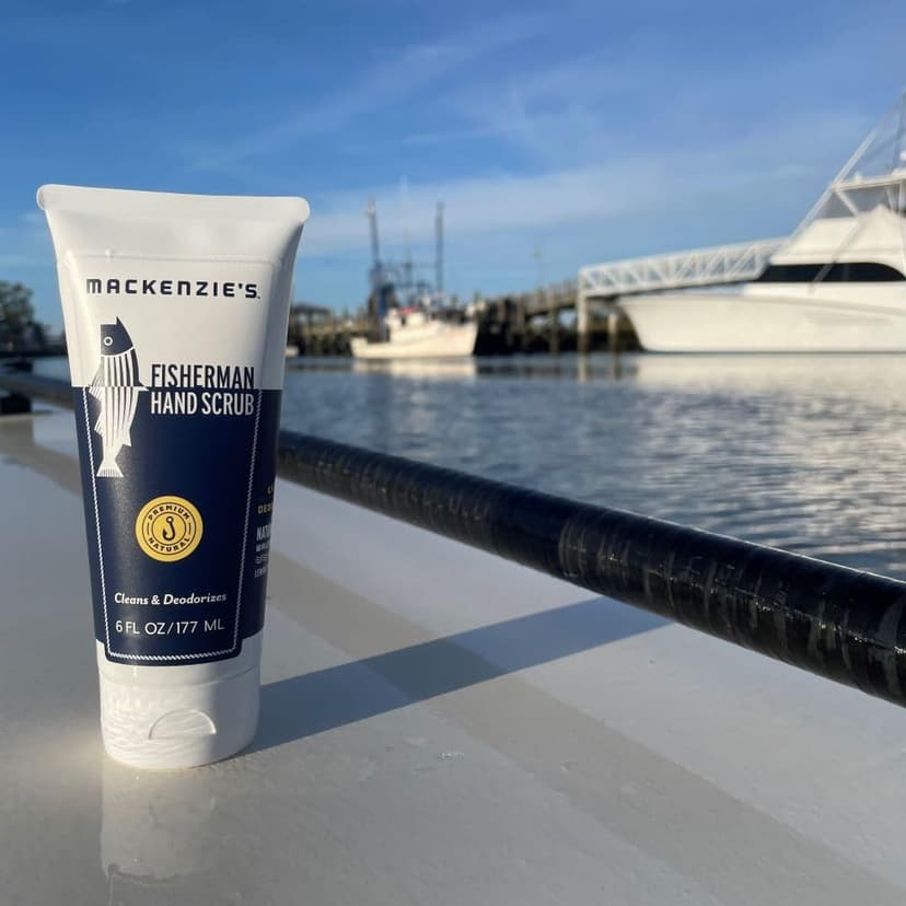MacKenzie's Fisherman Hand Scrub - Holiday Gifts for Men - Holiday Gifts for Fisherman - Holiday Gifts for Cooks - Holiday Gifts for Gardeners - Stocking Stuffer for Men - Cleansing & Deodorizing