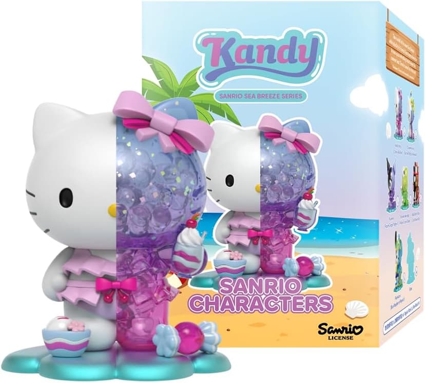 Mighty Jaxx Kandy x Sanrio Sea Breeze Summer Edition | Blind Box Collectible Figurines | One Pack - Contains One Random Figure B0D9YGGTPK