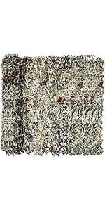 Camo Netting, Camouflage Netting, Hunting Blind Camo Net, Army Party Decorations, Sunshade Fence Nets, Lightweight, Bulk Roll, Mesh, Great for Camping, Shooting, Photograph, Car Cover, Outdoor