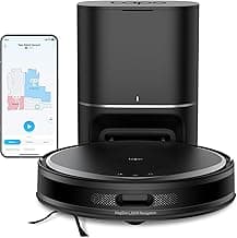 Tapo Ultra-Slim LiDAR Smart Navigation Robot Vacuum and Mop with Self-Emptying Dock, 5300Pa Max, 97%+ Dust Pickup Rate, Self-Charging, Compatible with Alexa & Google Home, RV20 Max Plus