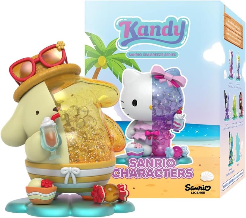 Mighty Jaxx Kandy x Sanrio Sea Breeze Summer Edition | Blind Box Collectible Figurines | One Pack - Contains One Random Figure B0D9YGGTPK