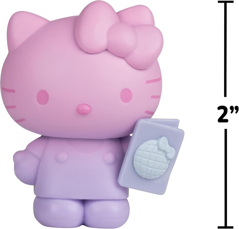 Jazwares Hello Kitty and Friends Ombre Tropical Party, 2” Figure 8-Pack - Removable Accessories - Officially Licensed Sanrio Product from Ages 6+ B0D4XHG8K9