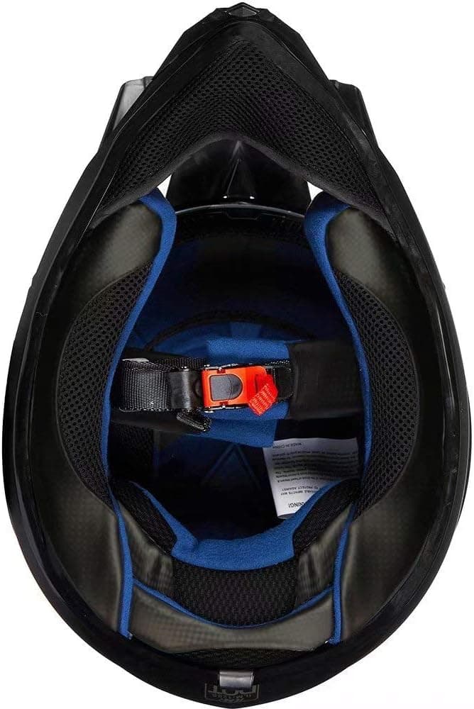 ILM Adult Dirt Bike Helmets Motocross ATV Dirtbike BMX MX Offroad Full Face Motorcycle Helmet, DOT Approved Model 128S (Matte Black, Adult-L)