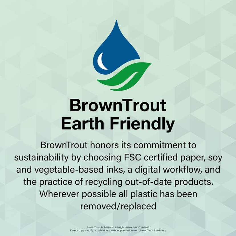 Electric Guitars | 2025 12 x 24 Inch Monthly Square Wall Calendar | Foil Stamped Cover | Plastic-Free | BrownTrout | Instrument Entertainment