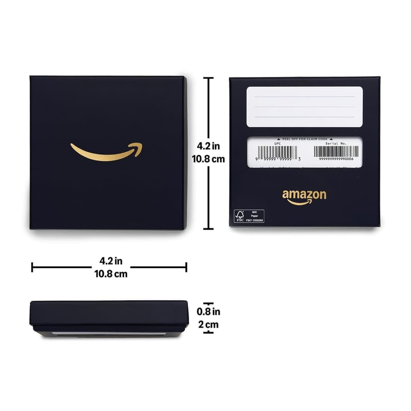 Gift Box - Any Occasion Amazon Physical Gift Card B0DV9BKMYB