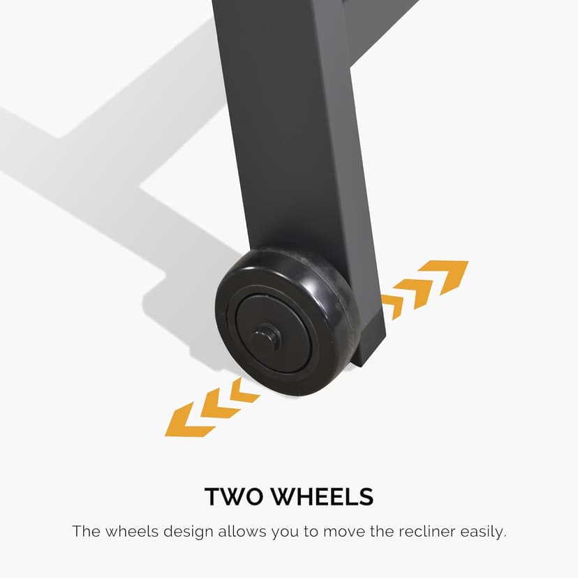 PURPLE LEAF Outdoor Chaise Lounge Set of 2 Aluminum Patio Lounge Chair with Wheels and Side Table Pool Chaise Lounge Chair for Outdoor Backyard Poolside Camel (2 Lounges Chairs W/Table)