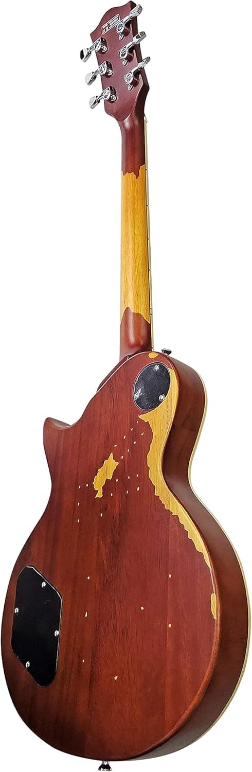 IYV ILS-300D Electric Guitar, Cherry Sunburst