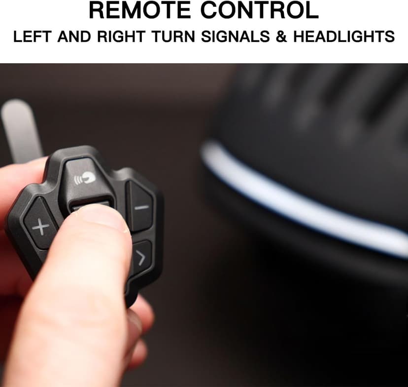 Bike Helmet with Bluetooth, Smart Bike Helmet for Adults Men Women with Built-in Speakers, Auto Brake Blinker, Front and Rear LED Turn Signals Remote Control, Smart Cycling Helmet.