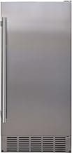 EdgeStar IB250 15 Inch Wide 20 Lbs. Capacity Free Standing and Undercounter Ice Maker with 25 Lbs. Daily Ice Production - Stainless Steel
