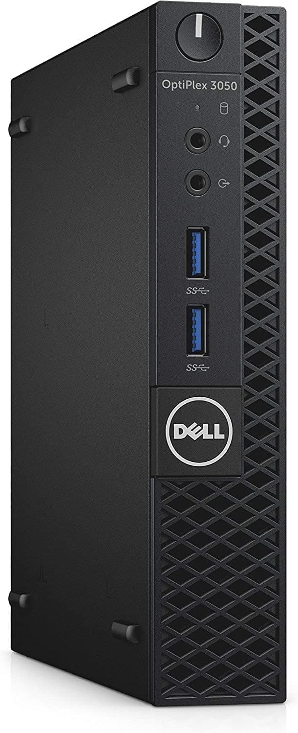 Dell Optiplex 3050 Mini Desktop Computer PC, Intel Core i5-6500, 8GB DDR4 RAM, 256GB SSD, Keyboard & Mouse, Windows 11 Pro (Renewed)
