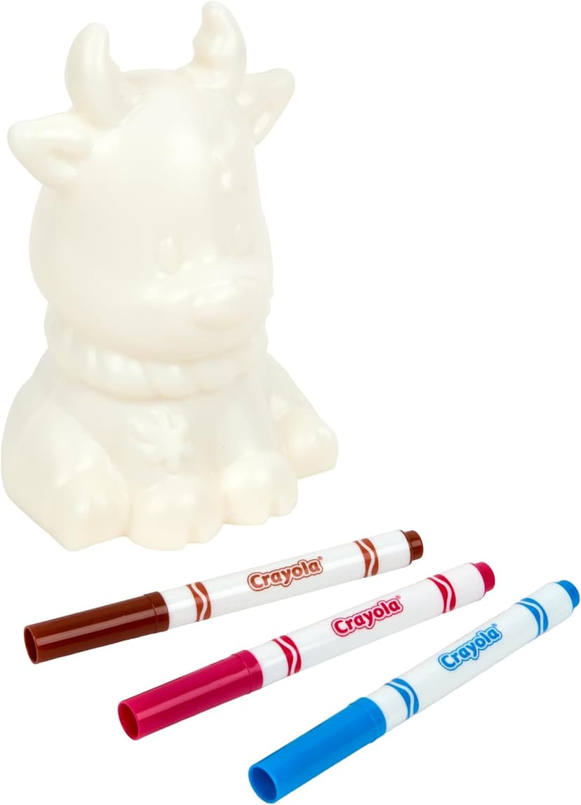 Crayola Light Ups Reindeer, Recolorable Light Up Toy for Kids, Reindeer Decor, Glow in the Dark, Holiday Gift for Kids, Ages 4+ B0DSQN9BBJ