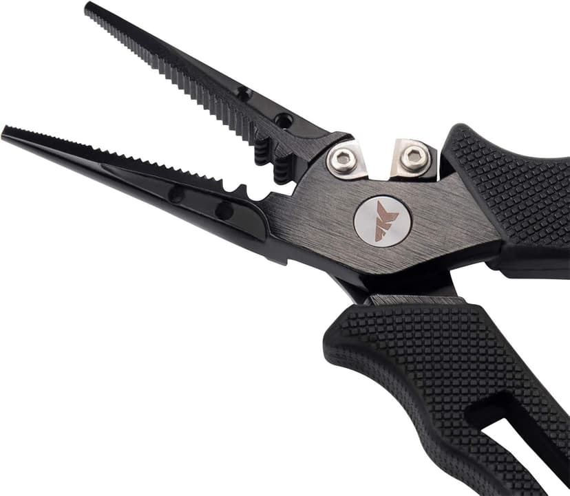 KastKing Cutthroat 7 inch Fishing Split Ring Pliers, 420 Stainless Steel Fishing Tools, Saltwater Resistant Fishing Gear, Tungsten Carbide Cutters