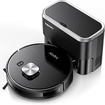 Robot Vacuum and Mop Combo, 11500Pa Suction, 3-in-1 Robotic Vacuum with Smart LiDAR Navigation, 70 Day Self-Emptying,160 Min Runtime,App/Alexa/Voice Control, Ideal for Pet Hair, Carpet & Hard Floor