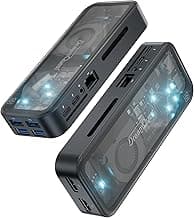 DreamQuest Mini Plus Mini PC Windows 11 Pro Preloaded, Intel N95 (Up to 3.4GHz)12GB DDR5 512GB SSD Mini Desktop Computers , 2*USB C, 2*HDMI, 4*USB 3.2, LAN,WiFi 6, Bluetooth5.3, Support 4K 60Hz