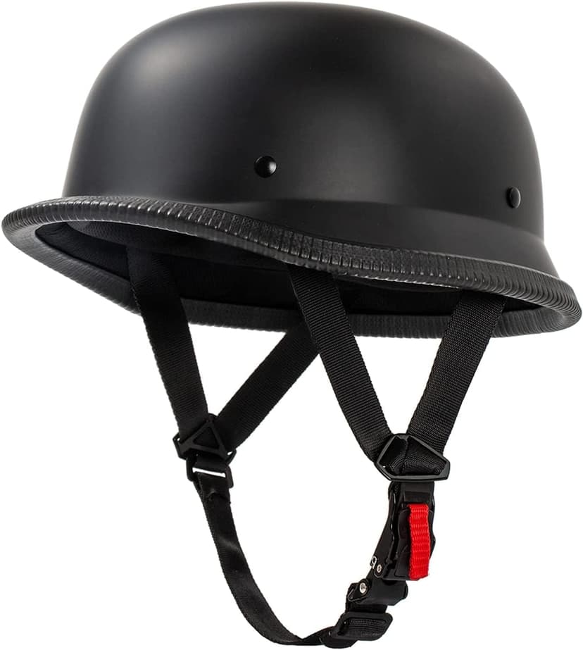 Half Motorcycle Helmet Halfs Shell Helmet German Style Motorcycles Helmets