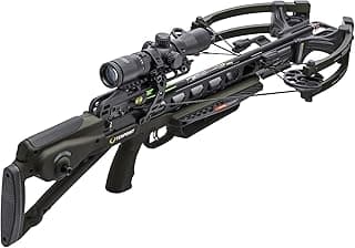 TenPoint Turbo X Crossbow - 415 FPS - Equipped with 100-Yard RangeMaster Scope, ACUslide Cocking & De-Cocking System + S2 Trigger