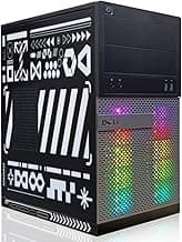 Dell Gaming OptiPlex Desktop RGB Computer PC, Intel Core i7, Radeon RX 550, 16GB RAM, 512GB SSD, RGB Keyboard & Mouse, WiFi 600M, BT 5.0, Windows 11 Pro (Renewed)