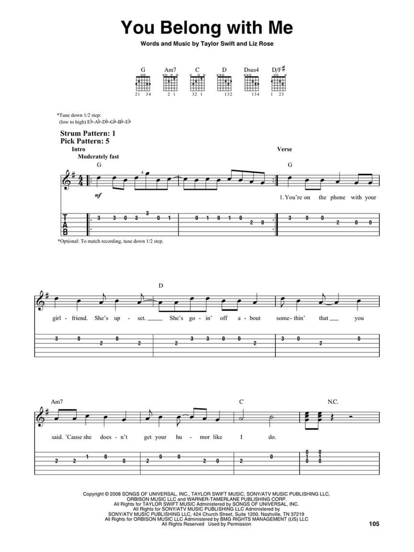 Taylor Swift - Easy Guitar Anthology, 2nd Edition | 23 Songs for Beginners with Chords and Tabs | Pop and Country Guitar Songbook for Acoustic and ... and Fans (Easy Guitar With Notes & Tab)